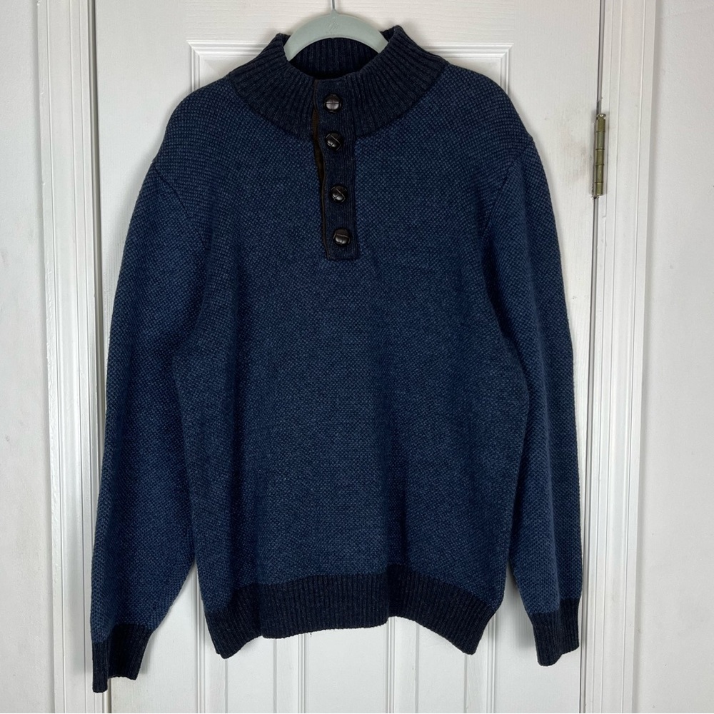Tricots St Rafael Men’s Cotton Blend Knit Sweater